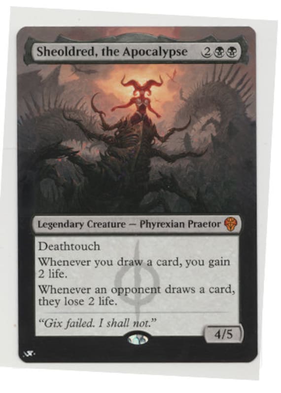 MTG 改変アートカード 黙示録のシェオルドレッド - Etsy 日本 MTG 改変アートカード 黙示録のシェオルドレッド - Etsy 日本