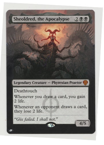 MTG 改変アートカード 黙示録のシェオルドレッド - Etsy 日本 MTG 改変アートカード 黙示録のシェオルドレッド - Etsy 日本