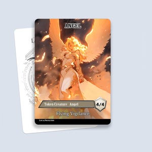 Angel Token #6 - Magic custom tokens for MTG