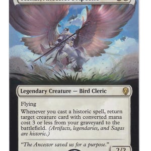 Carta con arte modificata Mtg-Teshar, Apostolo degli antenati