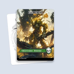 Elemental Token #3 - Magic custom tokens for MTG