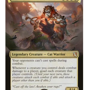 Mtg altered art card Marisi, Breaker of the Coil