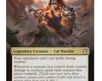 Mtg Altered Art Card Marisi, Breaker of the Coil - Etsy