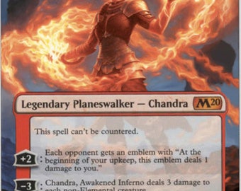 chandra cards mtg Mtg Altered Art Card Chandra, Awakened Inferno