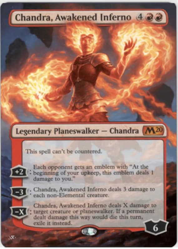 Mtg Altered Art Card Chandra, Awakened Inferno - Etsy Mtg Altered Art Card Chandra, Awakened Inferno - Etsy