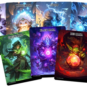 All Counters Trackers #1 - Magic Custom Tokens for MTG - Etsy