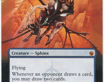 mtg red god cards MTG Magic: The Gathering - Consecrated Sphinx (165) main image 1