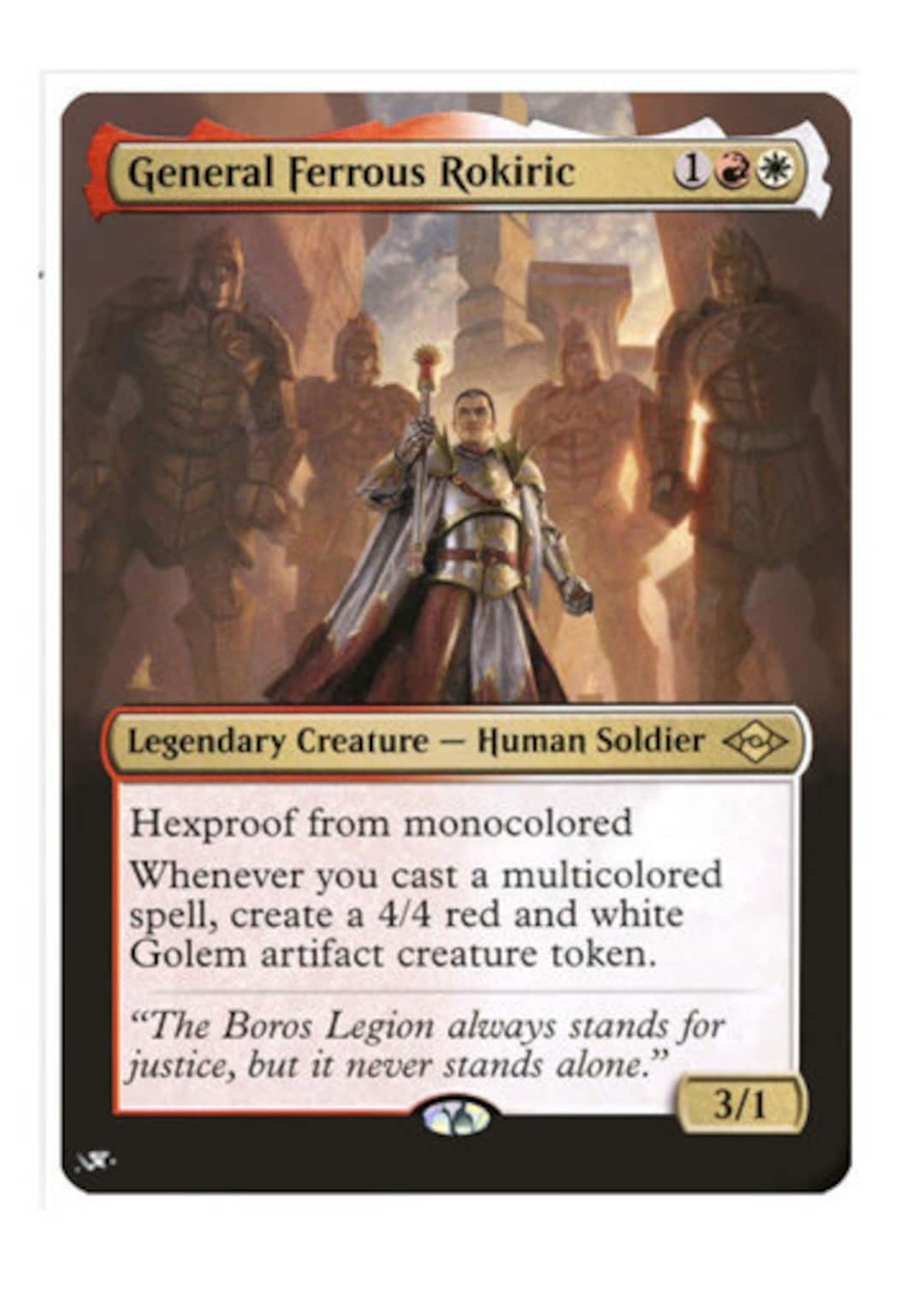 Mtg Altered Art Card-general Ferrous Rokiric - Etsy Mtg Altered Art Card-general Ferrous Rokiric - Etsy