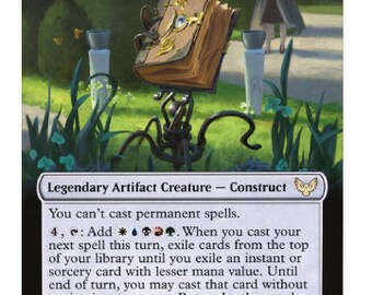 Mtg altered art card-Codie, Vociferous Codex