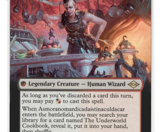 Mtg Altered Art Card-asmoranomardicadaistinaculdacar - Etsy