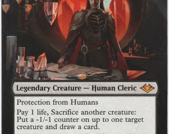 ヨーグモス スラン 医師 改造 フルアート MTG マジック 統率者