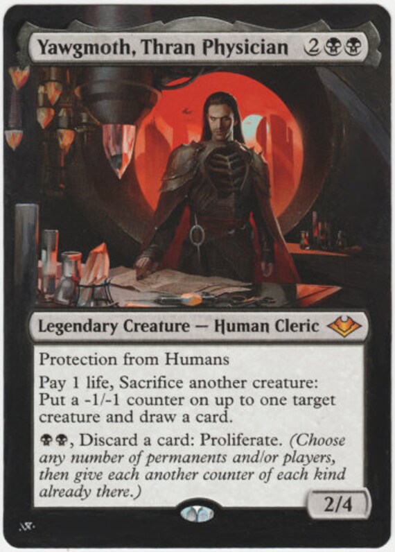 MTG 改変アートカード ヨーグモス、スランの医師 - Etsy 日本