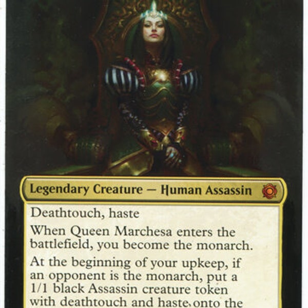 Carte d'art modifiée Mtg Reine Marchesa