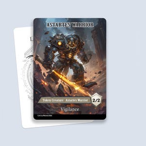 Astartes Warrior Token #1 - Magic custom tokens for MTG