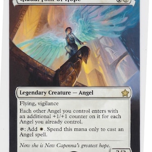 Mtg altered art card-Giada, Font of Hope