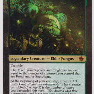 Mtg carta artistica alterata: il micotiranno