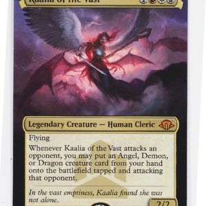 Mtg altered art card-Kaalia of the Vast