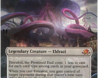 MTG 別アートカード - 約束された終末、エムラクール - Etsy 日本