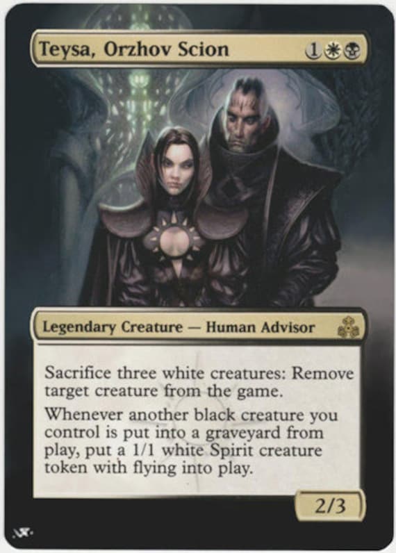 MTG オルゾフの御曹子、テイサ/Teysa, Orzhov Scionシリアル Teysa, Orzhov Scion (RVR-233) - Ravnica Remastered Foil