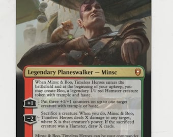MTG 改変アートカード ミンスク & ブー、タイムレス ヒーローズ