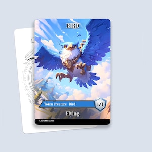 Bird Token #2 - Magic custom tokens for MTG