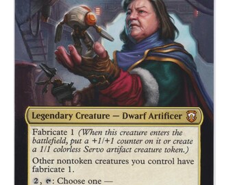 Mtg Altered Art Card-gix, Yawgmoth Praetor - Etsy Denmark