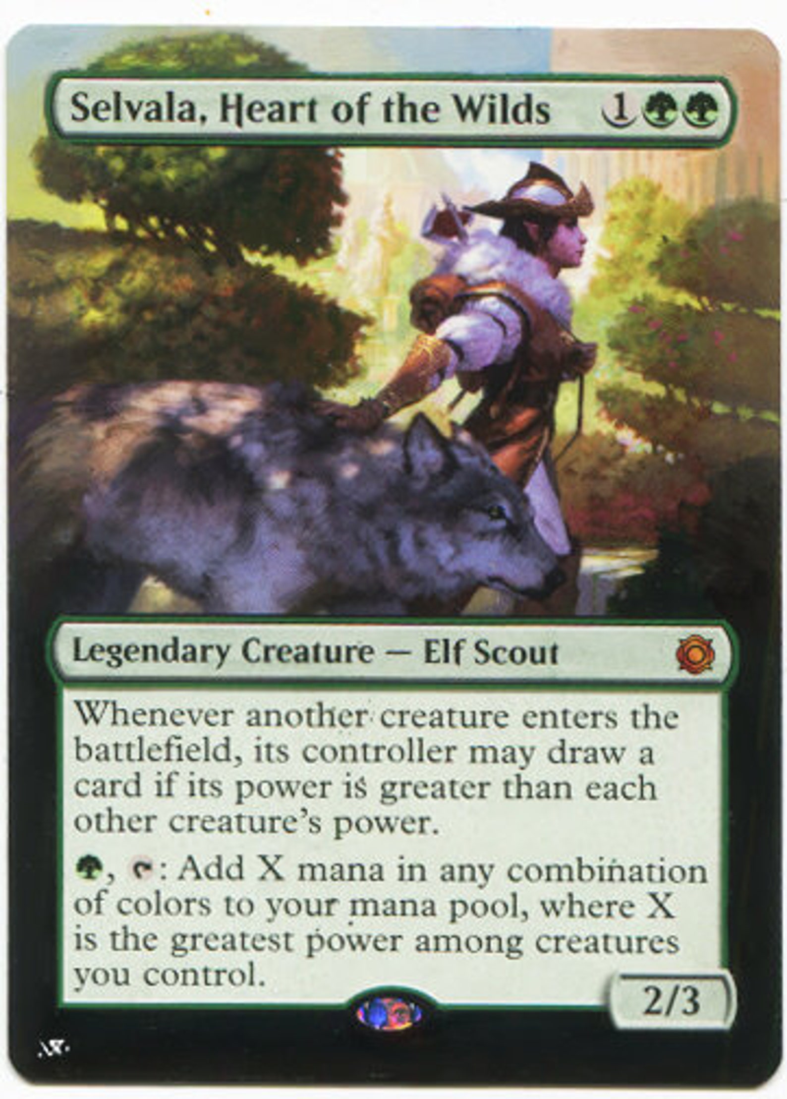 selvala heart of the wilds foil selvala heart of the wilds foil