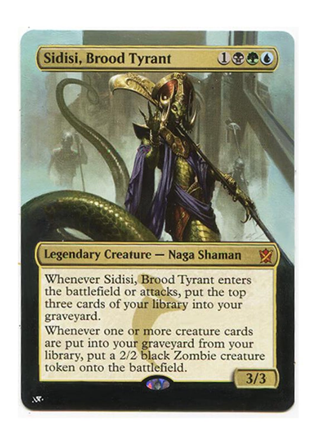 Mtg Altered Art Card-sidisi, Brood Tyrant - Etsy