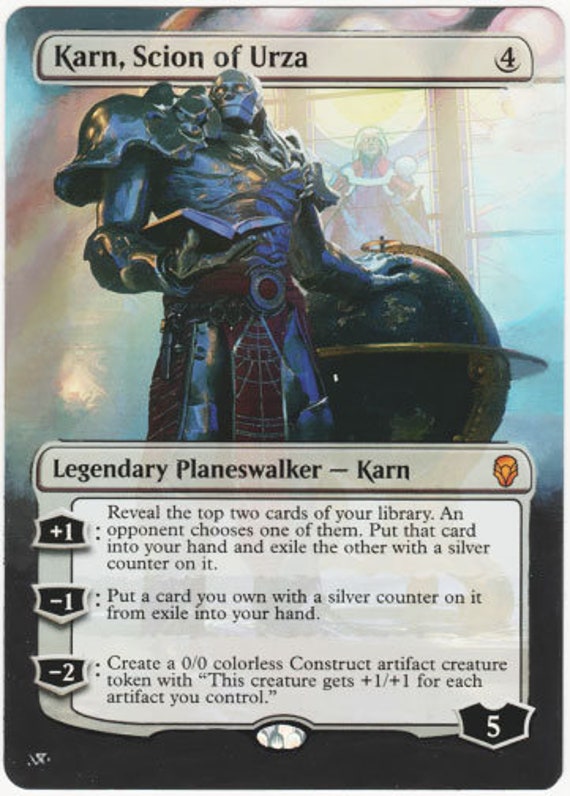 MTG ウルザの後継、カーン　Foil MTG オルタードアートカード ウルザの後継、カーン - Etsy 日本