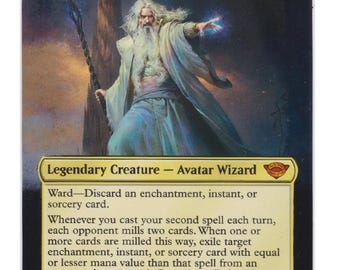 Saruman of Many Colors - MTG Altered Art - Manipulatedmtg - Etsy Saruman of Many Colors - MTG Altered Art - Manipulatedmtg - Etsy