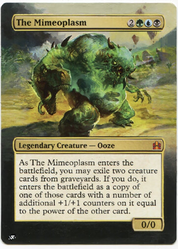 Mtg Altered Art Card-the Mimeoplasm - Etsy