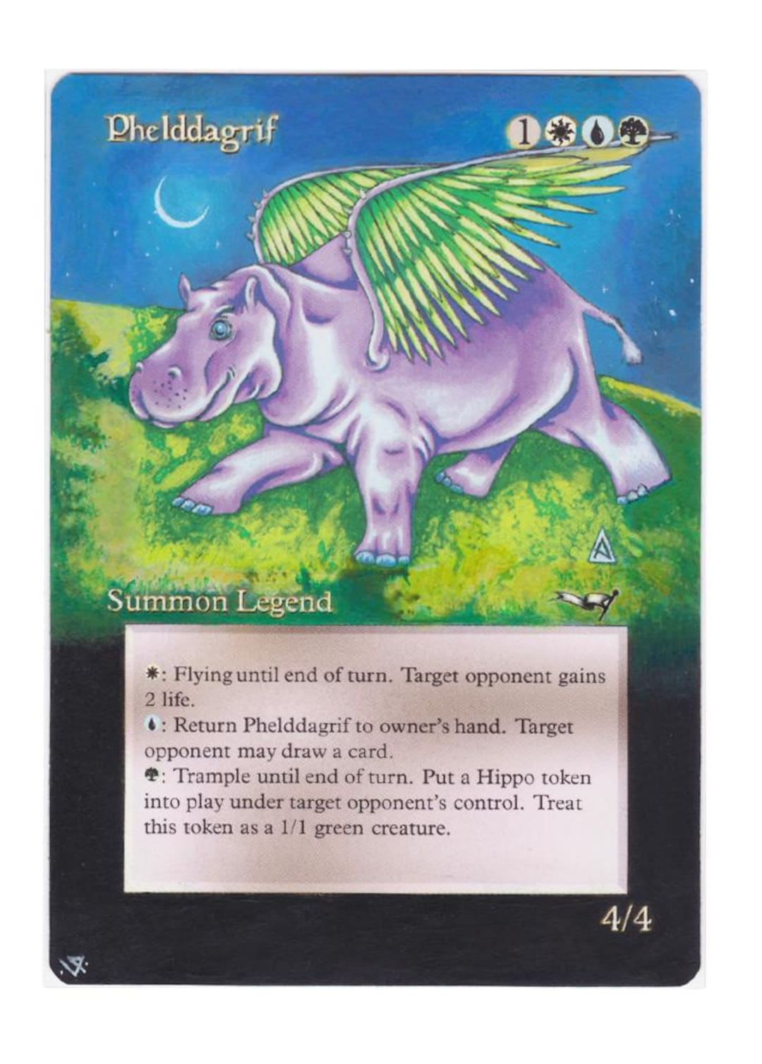 Mtg Altered Art Card-phelddagrif - Etsy Canada