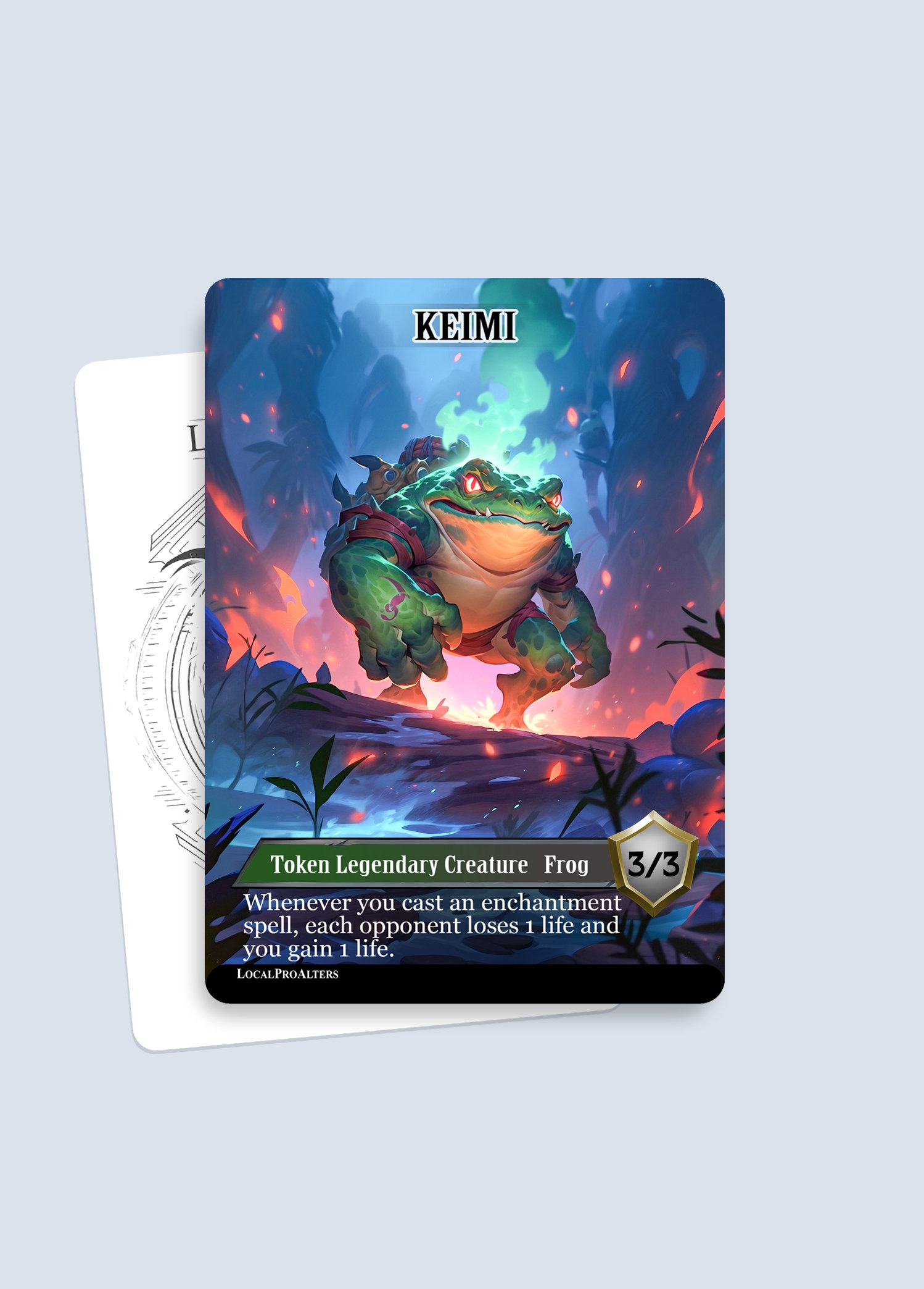 Keimi Token #1 - Magische Token für MTG