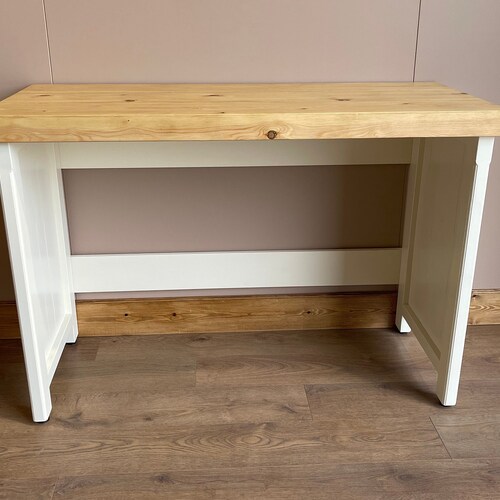 Freestanding Appliance Housing Unit With Chunky Pine Top Etsy