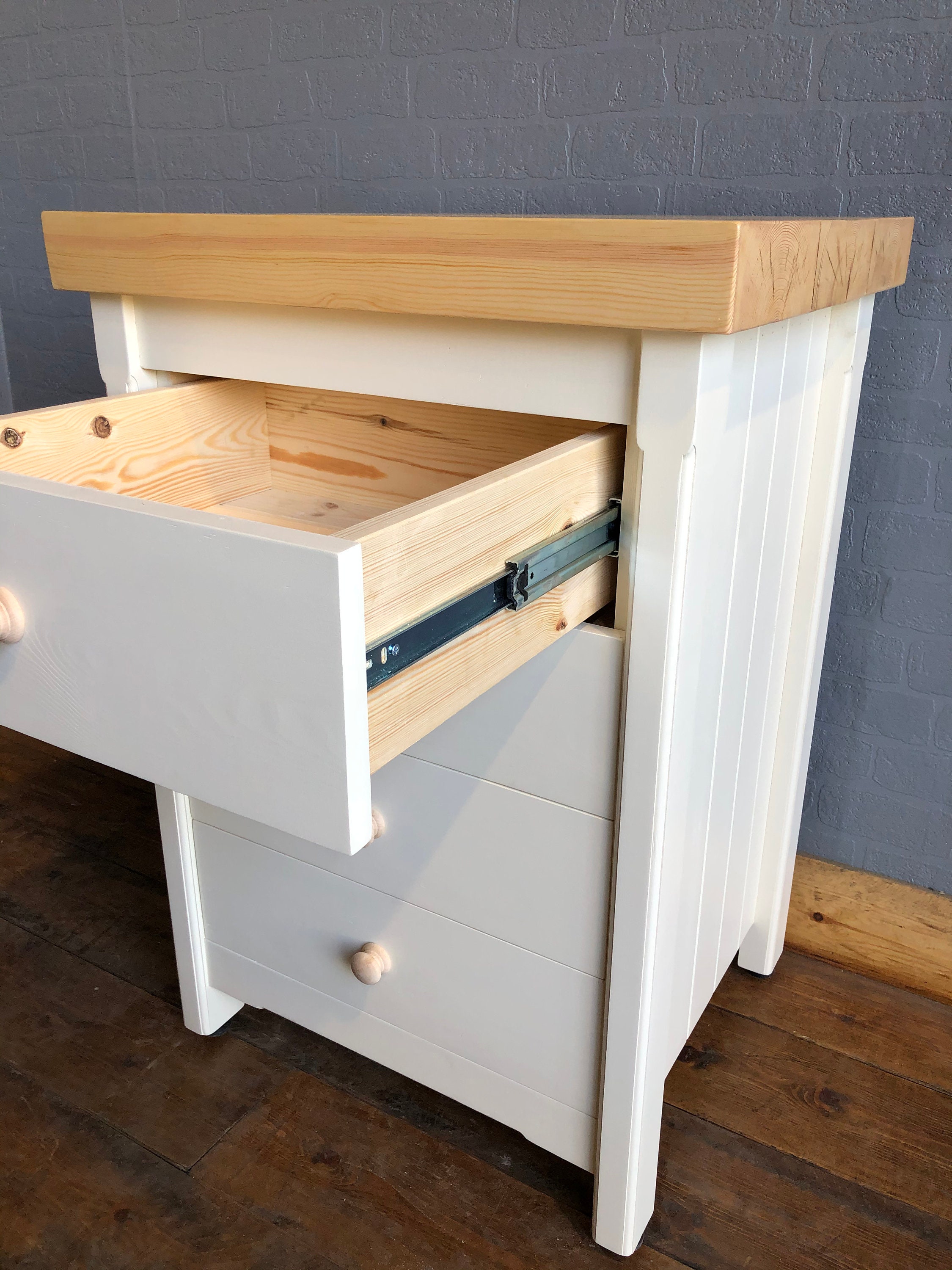 Freestanding Drawer Unit with Pine Top Kitchen / Utility / Bedroom