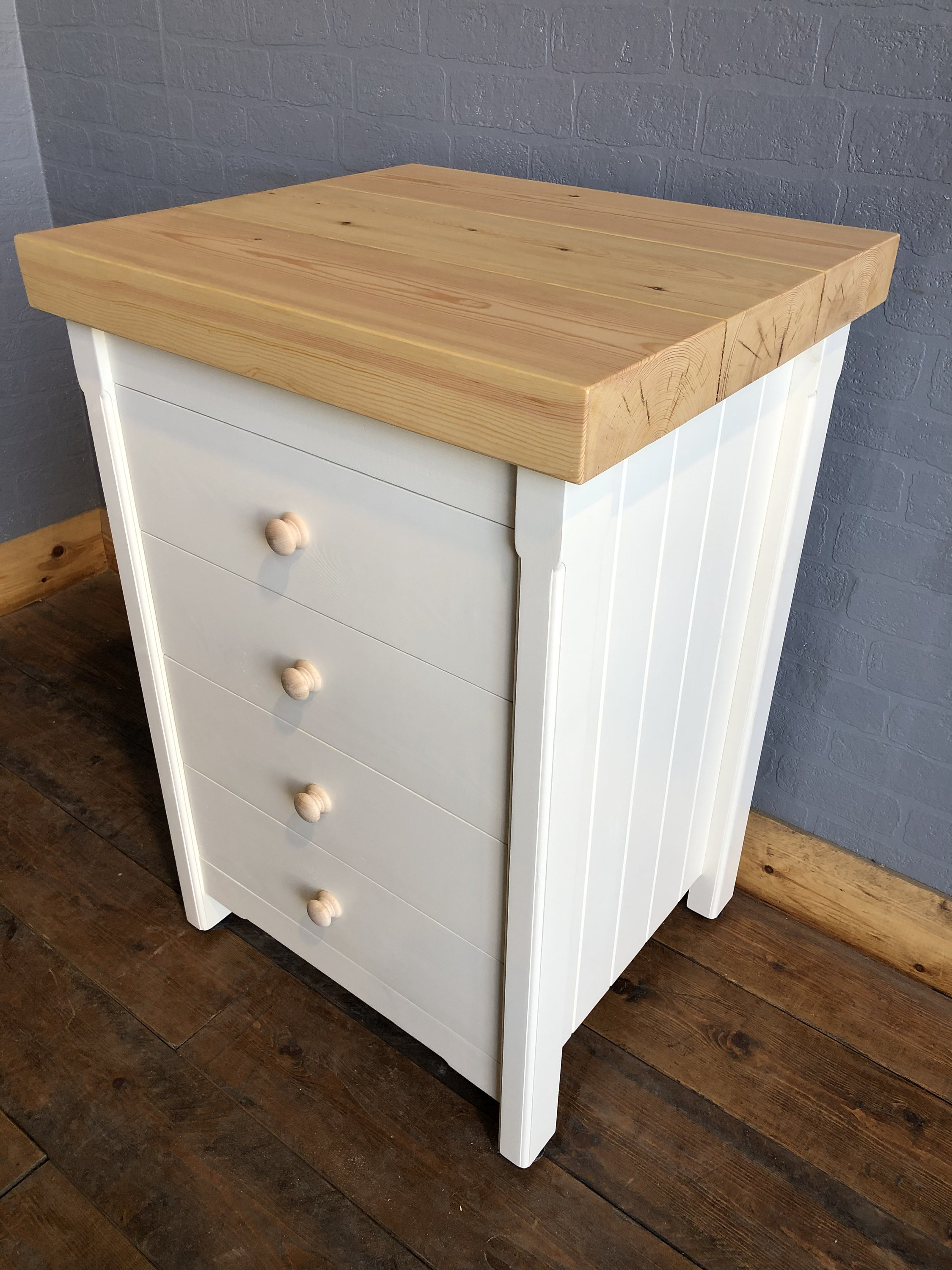 Freestanding Drawer Unit with Pine Top Kitchen / Utility / Bedroom