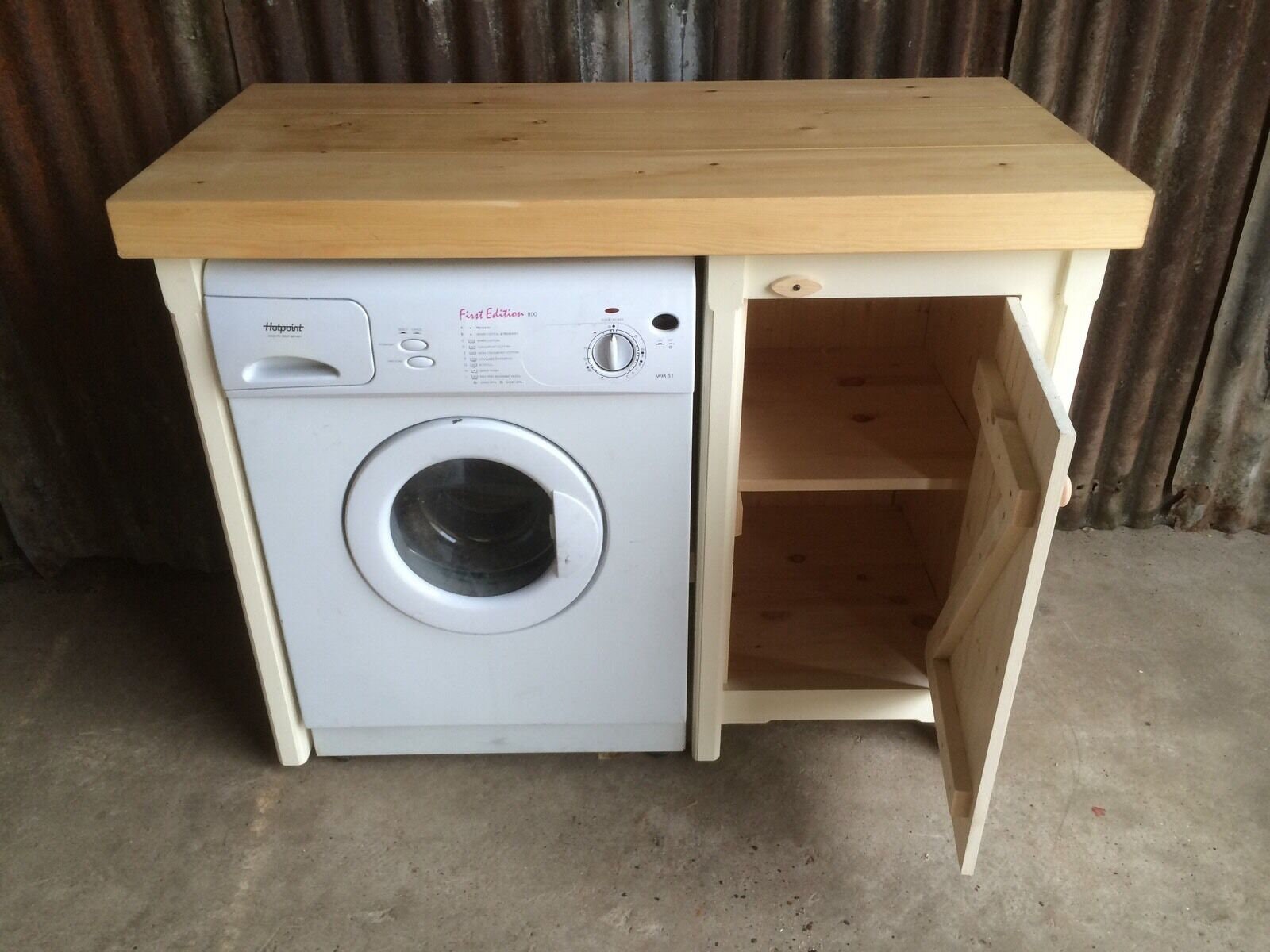 Kitchen / utility single cupboard with single app gap & chunky Etsy