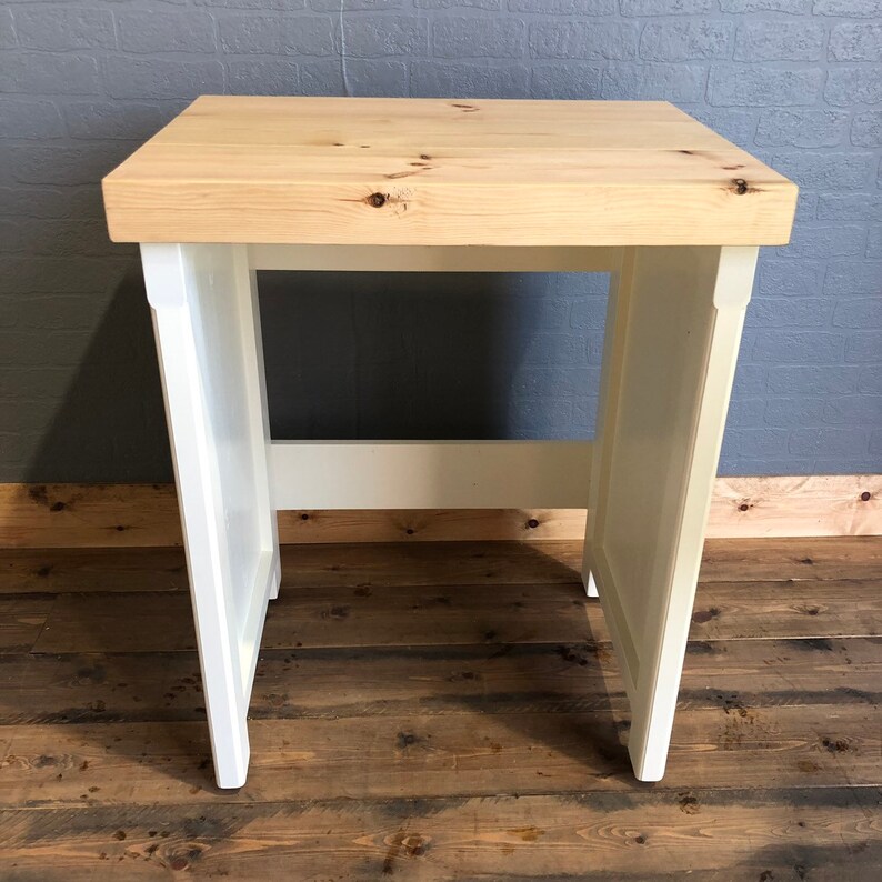 Freestanding Appliance Housing Unit With Chunky Pine Top Etsy Canada