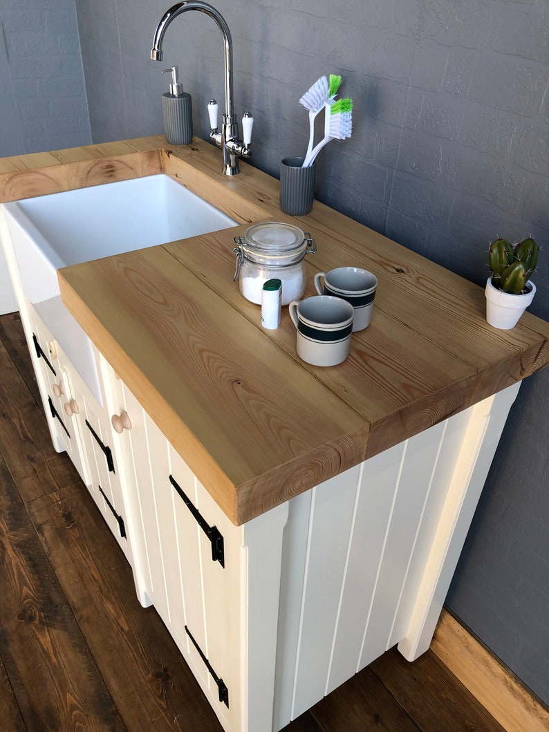 Freestanding Belfast Butler Sink Unit & Single Cupboard With Etsy UK