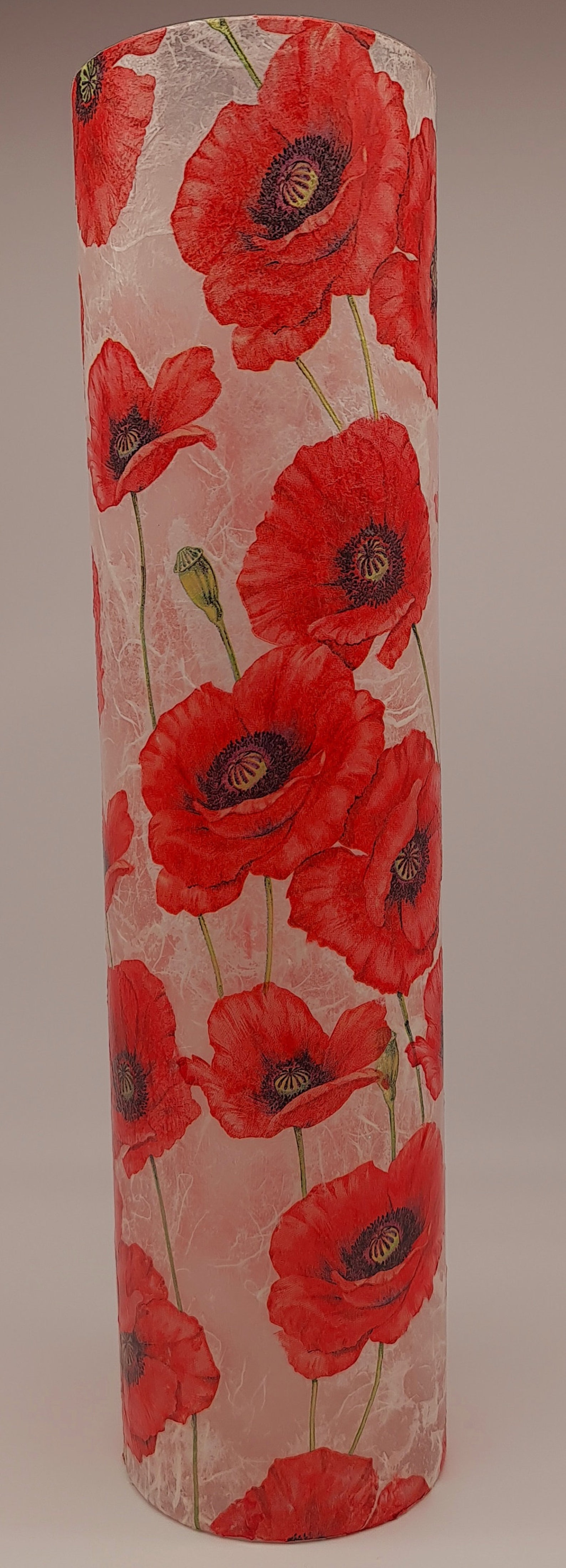 MOTHER'S DAY GIFT Poppy Vase Floor Standing Vase Etsy UK