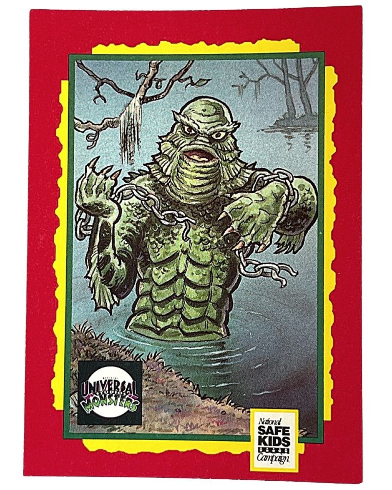 Vintage Halloween Trading Card Set 6 Cards In Set Monsters Etsy