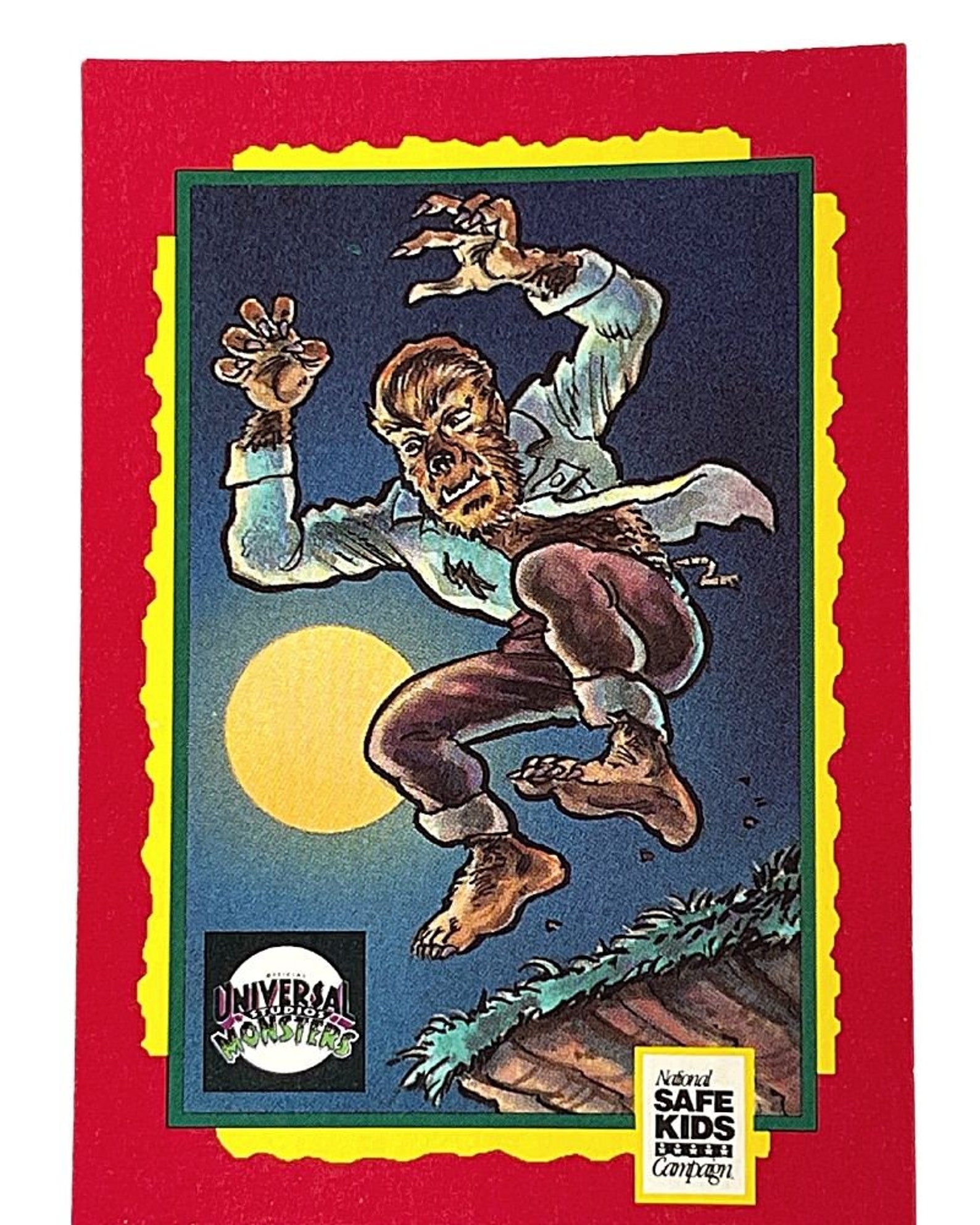 Vintage Halloween Trading Card Set 6 cards in set Monsters Etsy