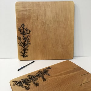 Charcuterie Board with Fractal Design