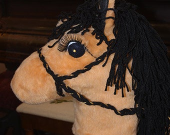 Stick Horse, Hobby Horse, plush toy, decoration