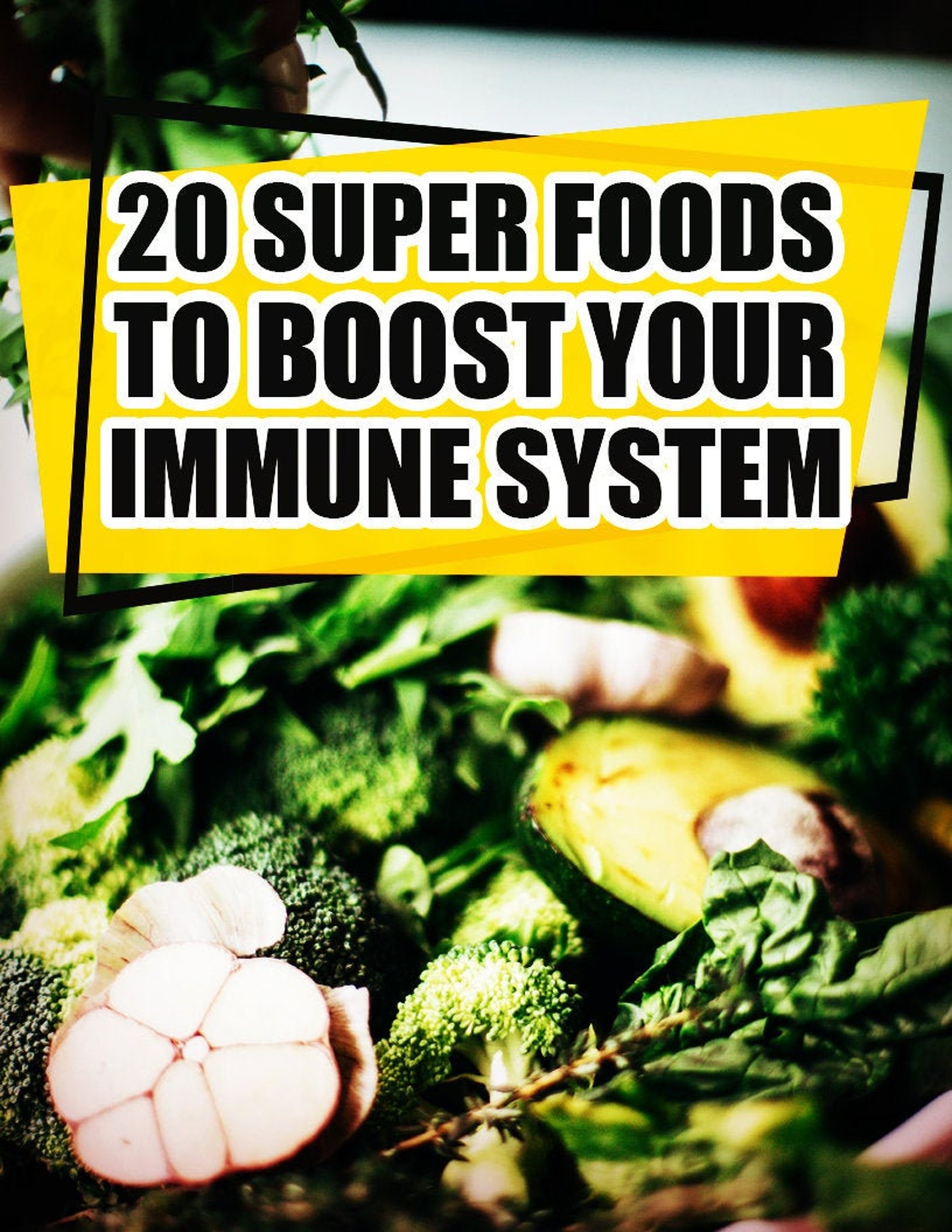 20 Super Foods to Boost Your Immune Systems Ebook Etsy UK
