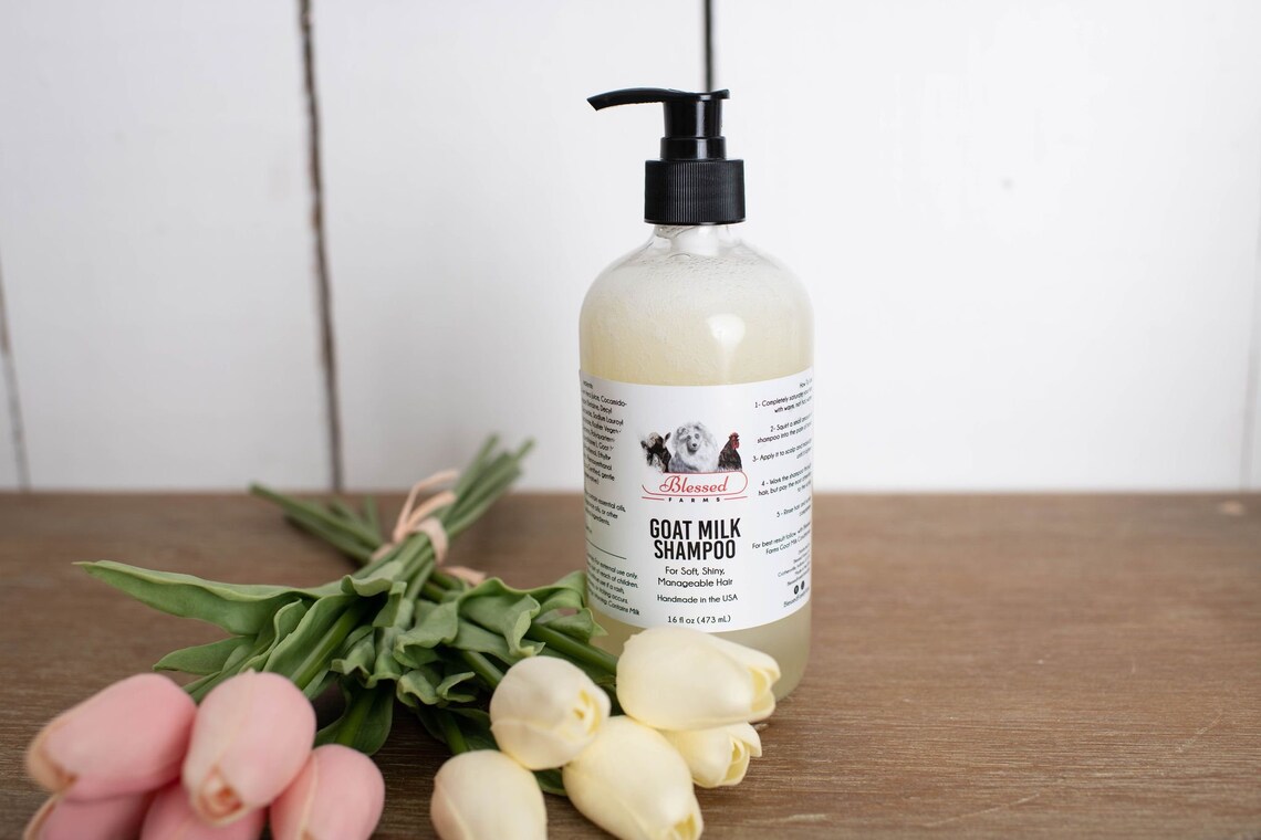 Goat Milk Shampoo, Conditioner, & Wash Etsy