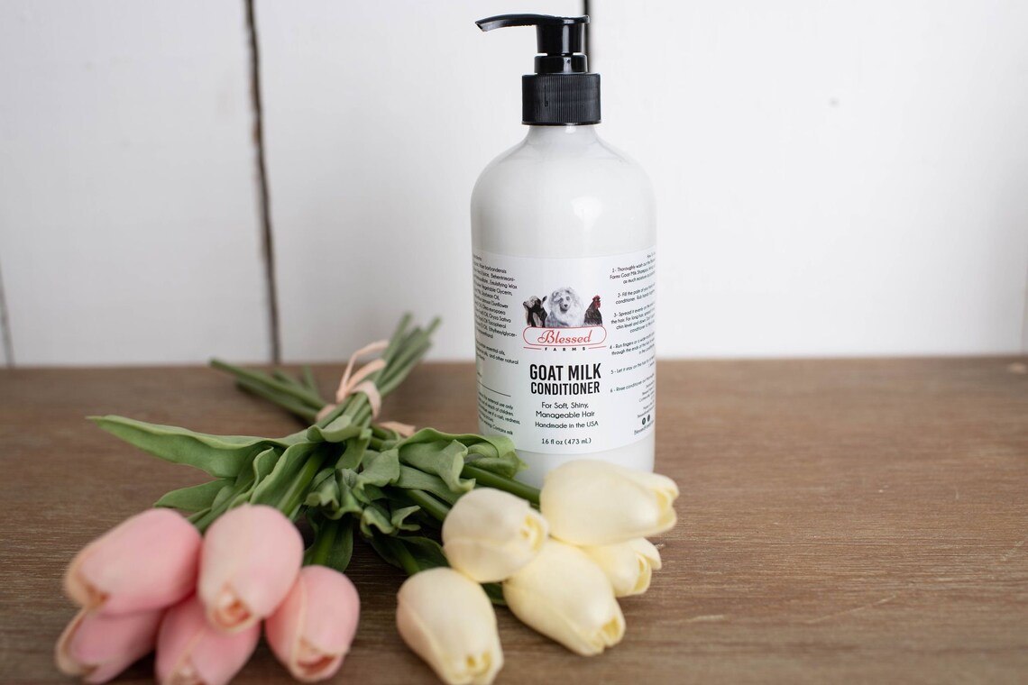 Goat Milk Shampoo, Conditioner, & Wash Etsy
