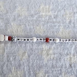 Clip para chupete inspirado en Nottingham Forest, juego, llavero, regalo, bebé, regalo, Mummy and Me Support