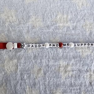 Clip para chupete inspirado en Nottingham Forest, juego, llavero, regalo, bebé, regalo, Daddy and Me Support
