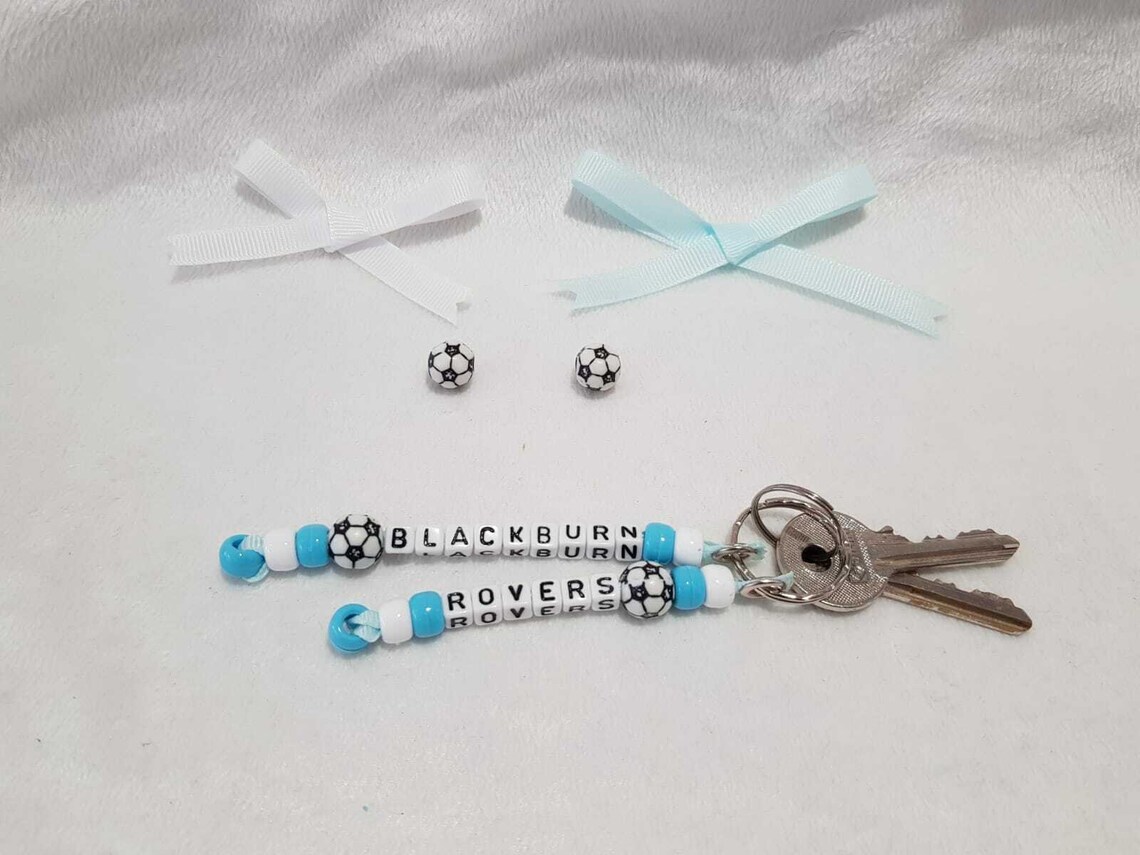 Blackburn Rovers Inspired Dummy Clip Set Keyring Present Etsy UK